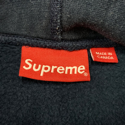 【中古品】【メンズ】 SUPREME シュプリーム 16AW SUMO HOODED SWEAT SHIRT 2016年秋冬 スモ フーディ スウェット シャツ 長袖 トップス プルオーバーパーカー 149-260730-sa-09-tei サイズ：XL カラー：ネイビー 万代Net店