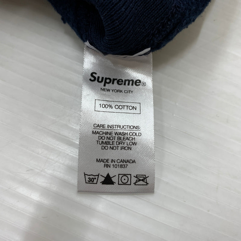 【中古品】【メンズ】 SUPREME シュプリーム 16AW SUMO HOODED SWEAT SHIRT 2016年秋冬 スモ フーディ スウェット シャツ 長袖 トップス プルオーバーパーカー 149-260730-sa-09-tei サイズ：XL カラー：ネイビー 万代Net店