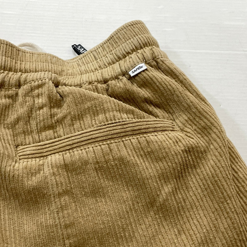 【中古品】【メンズ】 SAPEUR サプール CORDUROY TRUCK PANTS コーデュロイ トラック パンツ ボトムス 153-260731-sa-09-tei サイズ：XXL カラー：ベージュ 万代Net店