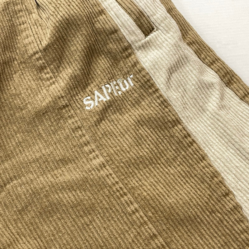 【中古品】【メンズ】 SAPEUR サプール CORDUROY TRUCK PANTS コーデュロイ トラック パンツ ボトムス 153-260731-sa-09-tei サイズ：XXL カラー：ベージュ 万代Net店
