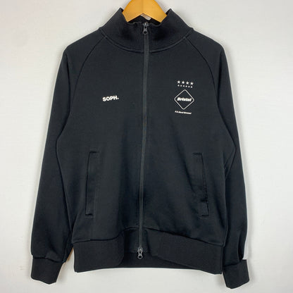 【現状渡し品】【メンズ】 F.C.REAL BRISTOL エフシーレアルブリストル 21AW TRAINING TRACK JACKET FCRB-212065 2021年秋冬 トレーニング トラック ジャケット 長袖 トップス ジャージ 142-260730-sa-08-tei サイズ：S カラー：ブラック 万代Net店
