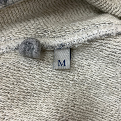 【中古品】【メンズ】 MONCLER モンクレール × FRAGMENT DESIGN フラグメント デザイン 別注コラボ 18AW MAGLIA ZIP HOODIE D209U8400450 809CB 2018年秋冬 マリア ジップ フーディ パーカー 141-260730-sa-10-tei サイズ：M カラー：グレー 万代Net店