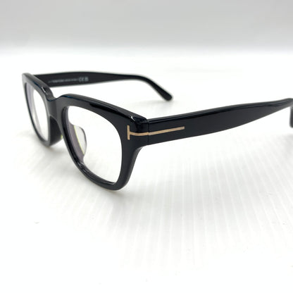【中古品】【メンズ】 TOM FORD トムフォード ASIAN FIT SUNGLASSES TF5178-F アジアン フィット サングラス アイウェア メガネ ウェリントンシェイプ ※度入り 203-260801-ko-04-tei サイズ：51□21-145 カラー：ブラック 万代Net店