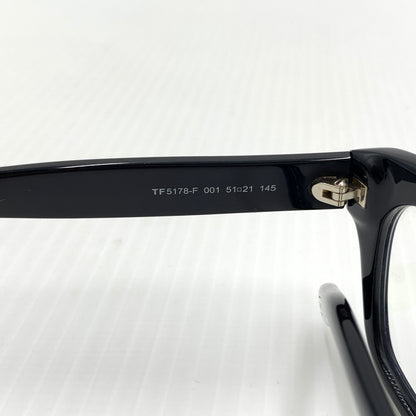 【中古品】【メンズ】 TOM FORD トムフォード ASIAN FIT SUNGLASSES TF5178-F アジアン フィット サングラス アイウェア メガネ ウェリントンシェイプ ※度入り 203-260801-ko-04-tei サイズ：51□21-145 カラー：ブラック 万代Net店