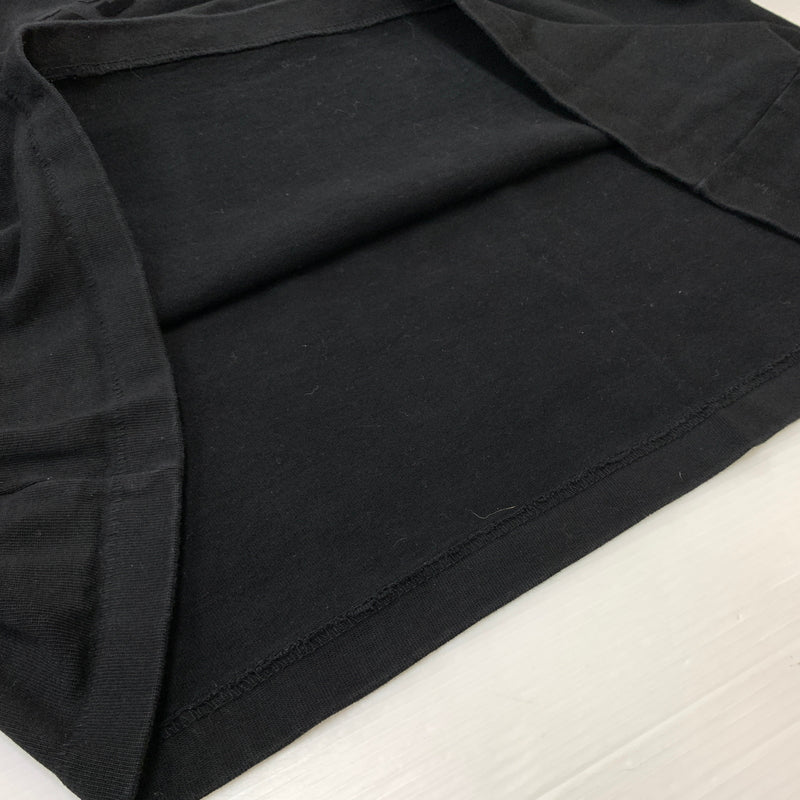【中古品】【メンズ】 ESSENTIALS エッセンシャルズ FRONT LOGO SWEAT フロント ロゴ スウェット 長袖 トップス　 142-260730-sa-16-tei サイズ：M カラー：ブラック 万代Net店