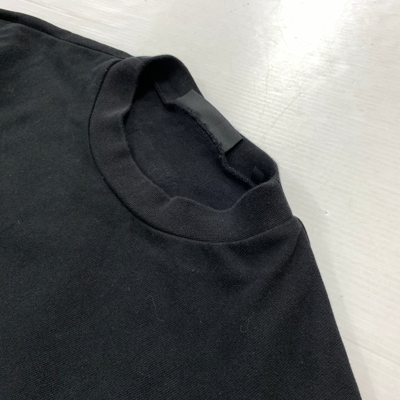 【中古品】【メンズ】 ESSENTIALS エッセンシャルズ FRONT LOGO SWEAT フロント ロゴ スウェット 長袖 トップス　 142-260730-sa-16-tei サイズ：M カラー：ブラック 万代Net店