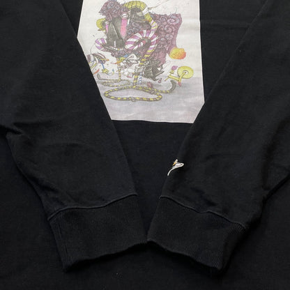 【中古品】【メンズ】 FAT エフエーティー SWEAT F32220-CT09-AB スウェット 長袖 トップス トレーナー 142-260801-sa-22-tei サイズ：FAT カラー：ブラック 万代Net店