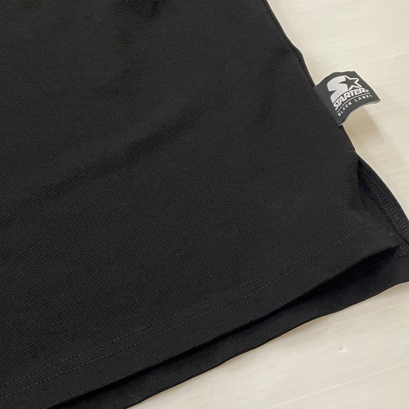 【中古品】【メンズ】 FAT エフエーティー × STARTER スターター 別注コラボ 24SS BLACK LABEL HALF ZIP JERSEY POLO SHIRT 2024年春夏 ブラック ラベル ハーフ ジップ ジャージー ポロシャツ 半袖 トップス 142-260731-sa-14-tei サイズ：SKINNY カラー：ブラック 万代Net店