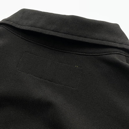【中古品】【メンズ】 FAT エフエーティー × STARTER スターター 別注コラボ 24SS BLACK LABEL HALF ZIP JERSEY POLO SHIRT 2024年春夏 ブラック ラベル ハーフ ジップ ジャージー ポロシャツ 半袖 トップス 142-260731-sa-14-tei サイズ：SKINNY カラー：ブラック 万代Net店