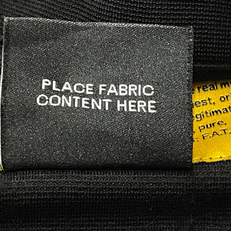 【中古品】【メンズ】 FAT エフエーティー × STARTER スターター 別注コラボ 24SS BLACK LABEL HALF ZIP JERSEY POLO SHIRT 2024年春夏 ブラック ラベル ハーフ ジップ ジャージー ポロシャツ 半袖 トップス 142-260731-sa-14-tei サイズ：SKINNY カラー：ブラック 万代Net店
