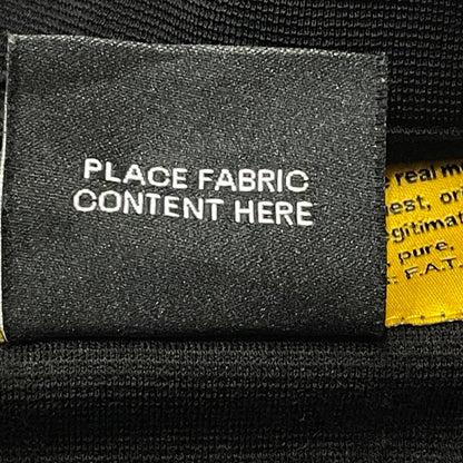 【中古品】【メンズ】 FAT エフエーティー × STARTER スターター 別注コラボ 24SS BLACK LABEL HALF ZIP JERSEY POLO SHIRT 2024年春夏 ブラック ラベル ハーフ ジップ ジャージー ポロシャツ 半袖 トップス 142-260731-sa-14-tei サイズ：SKINNY カラー：ブラック 万代Net店