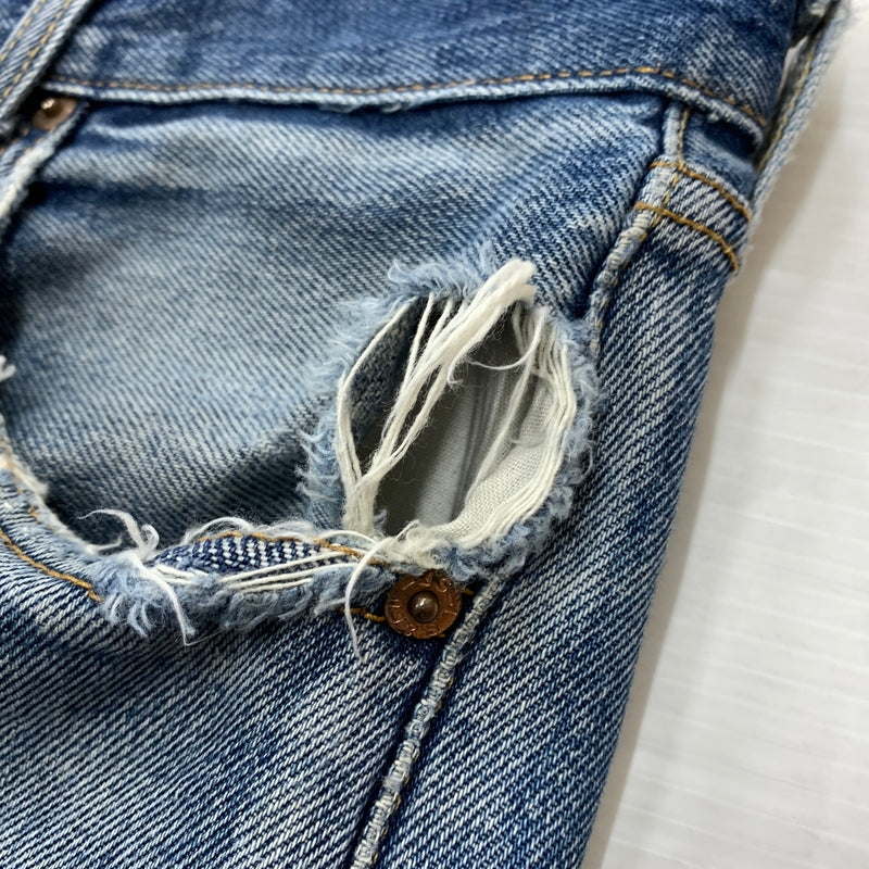 【現状渡し品】【メンズ】 LEVI'S リーバイス 501 DENIM PANTS デニム パンツ ボトムス ジーンズ 156-260730-sa-18-tei サイズ：W38 カラー：インディゴ 万代Net店