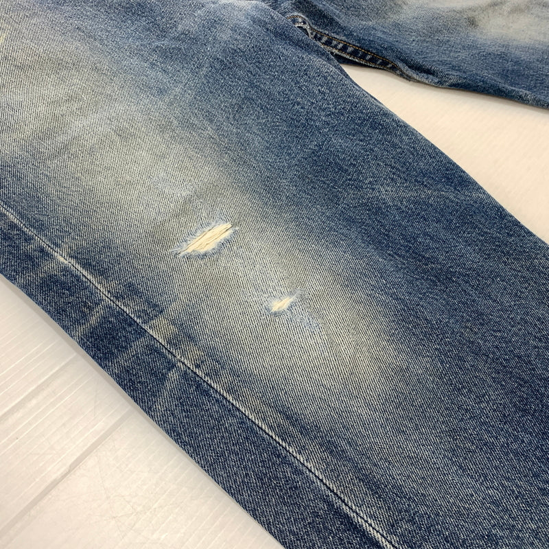 【現状渡し品】【メンズ】 LEVI'S リーバイス 501 DENIM PANTS デニム パンツ ボトムス ジーンズ 156-260730-sa-18-tei サイズ：W38 カラー：インディゴ 万代Net店
