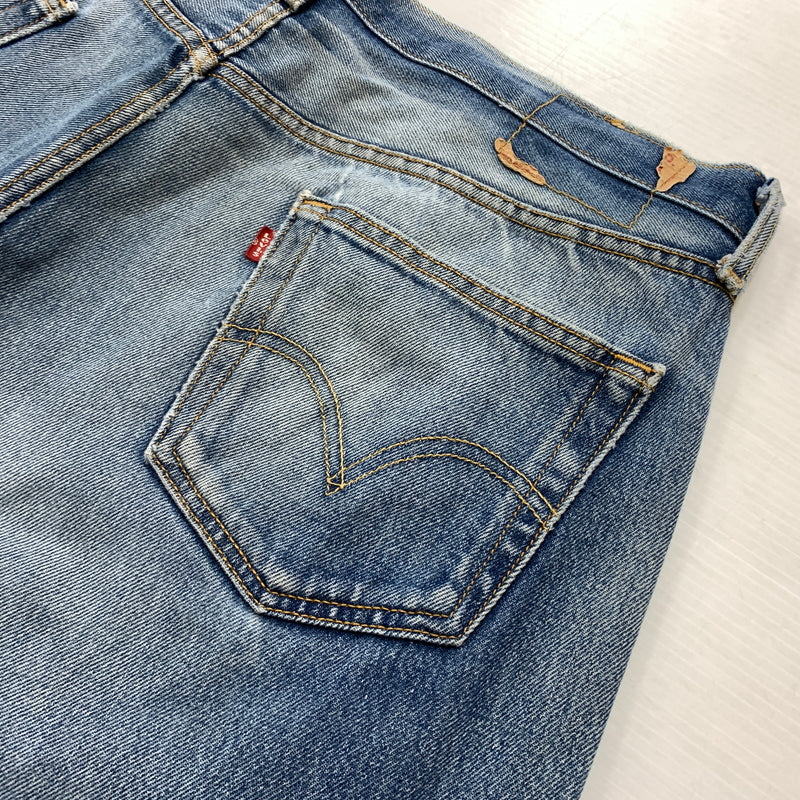 【現状渡し品】【メンズ】 LEVI'S リーバイス 501 DENIM PANTS デニム パンツ ボトムス ジーンズ 156-260730-sa-18-tei サイズ：W38 カラー：インディゴ 万代Net店