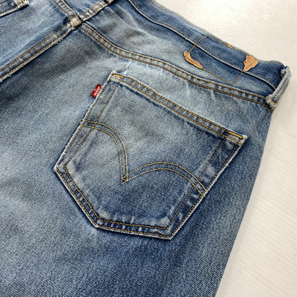【現状渡し品】【メンズ】 LEVI'S リーバイス 501 DENIM PANTS デニム パンツ ボトムス ジーンズ 156-260730-sa-18-tei サイズ：W38 カラー：インディゴ 万代Net店