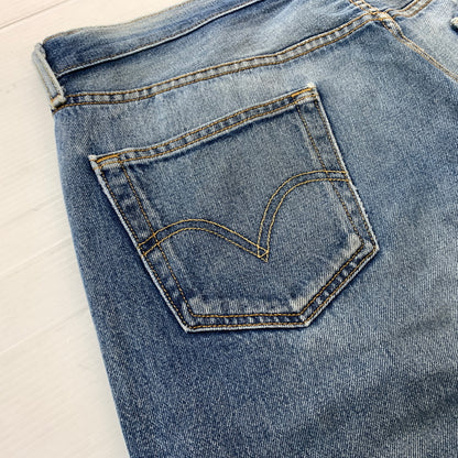 【現状渡し品】【メンズ】 LEVI'S リーバイス 501 DENIM PANTS デニム パンツ ボトムス ジーンズ 156-260730-sa-18-tei サイズ：W38 カラー：インディゴ 万代Net店