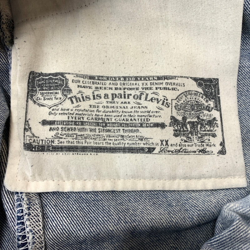 【現状渡し品】【メンズ】 LEVI'S リーバイス 501 DENIM PANTS デニム パンツ ボトムス ジーンズ 156-260730-sa-18-tei サイズ：W38 カラー：インディゴ 万代Net店