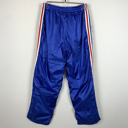 【現状渡し品】【メンズ】 ADIDAS アディダス 00's NYLON TRACK PANTS 2000年代 ナイロン トラック ジャケット アウター 159-260730-sa-20-tei サイズ：L カラー：ブルー 万代Net店