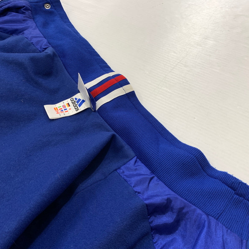 【現状渡し品】【メンズ】 ADIDAS アディダス 00's NYLON TRACK JACKET 2000年代 ナイロン トラックジャケット アウター 148-260730-sa-07-tei サイズ：不明 カラー：ブルー 万代Net店
