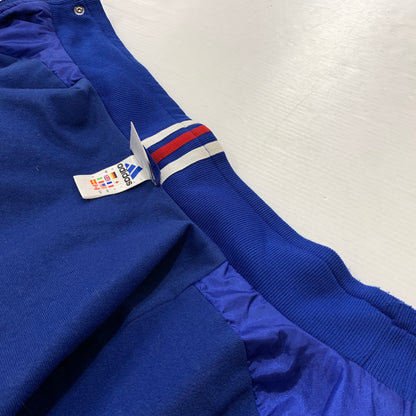 【現状渡し品】【メンズ】 ADIDAS アディダス 00's NYLON TRACK JACKET 2000年代 ナイロン トラックジャケット アウター 148-260730-sa-07-tei サイズ：不明 カラー：ブルー 万代Net店