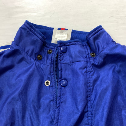 【現状渡し品】【メンズ】 ADIDAS アディダス 00's NYLON TRACK JACKET 2000年代 ナイロン トラックジャケット アウター 148-260730-sa-07-tei サイズ：不明 カラー：ブルー 万代Net店