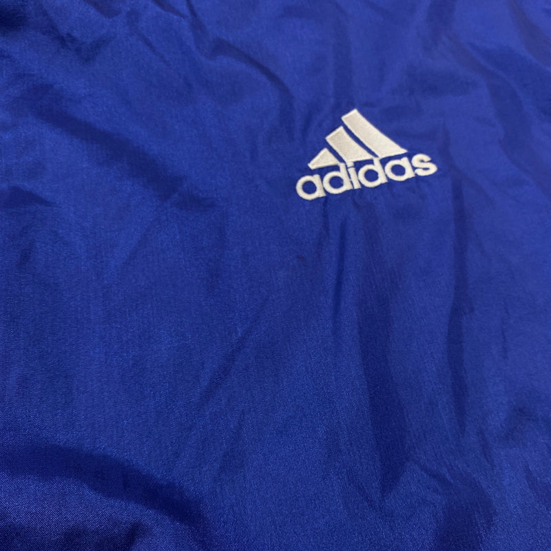 【現状渡し品】【メンズ】 ADIDAS アディダス 00's NYLON TRACK JACKET 2000年代 ナイロン トラックジャケット アウター 148-260730-sa-07-tei サイズ：不明 カラー：ブルー 万代Net店
