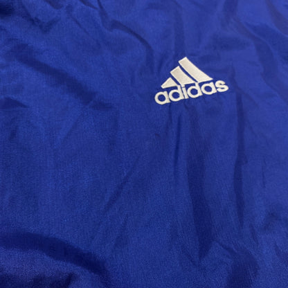 【現状渡し品】【メンズ】 ADIDAS アディダス 00's NYLON TRACK JACKET 2000年代 ナイロン トラックジャケット アウター 148-260730-sa-07-tei サイズ：不明 カラー：ブルー 万代Net店