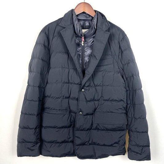 【中古品】【メンズ】 MONCLER FERRANDIER モンクレール フェルナンデス GIACCA E20913092090 53132 ジャッカ アウター ジャケット 141-260730-sa-02-tei サイズ：3 カラー：ブラック 万代Net店