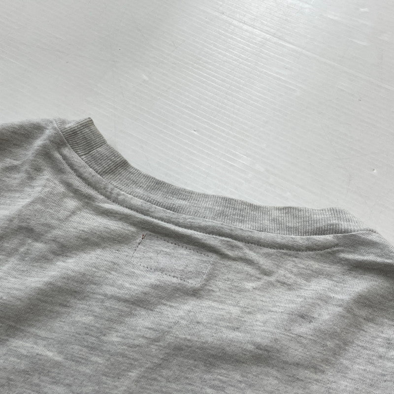【中古品】【メンズ】 SUPREME シュプリーム SMALL BOX LOGO S/S TEE スモール ボックス ロゴ ショート スリーブ Tシャツ 半袖 トップス 149-260801-sa-18-tei サイズ：M カラー：ライトグレー 万代Net店