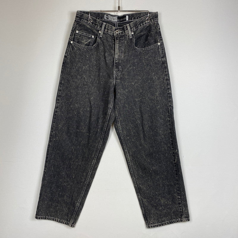 【中古品】【メンズ】 Levi’s リーバイス SILVER TAB BAGGY DENIM PANTS PC9-39290-0012 シルバータブ バギー デニムパンツ ボトムス ジーンズ ボタン裏刻印4102 156-260803-ss-09-tei サイズ：32 カラー：ブラック 万代Net店