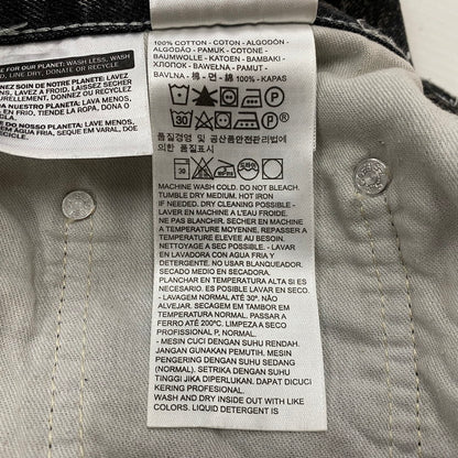 【中古品】【メンズ】 Levi’s リーバイス SILVER TAB BAGGY DENIM PANTS PC9-39290-0012 シルバータブ バギー デニムパンツ ボトムス ジーンズ ボタン裏刻印4102 156-260803-ss-09-tei サイズ：32 カラー：ブラック 万代Net店