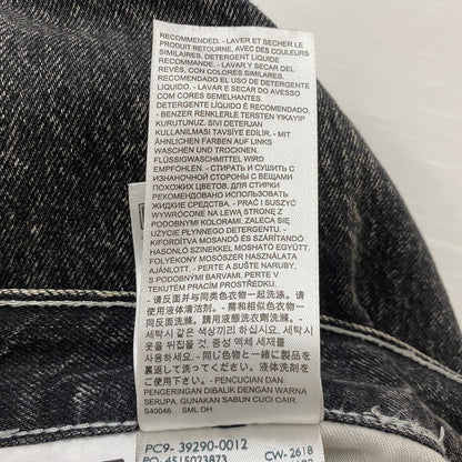 【中古品】【メンズ】 Levi’s リーバイス SILVER TAB BAGGY DENIM PANTS PC9-39290-0012 シルバータブ バギー デニムパンツ ボトムス ジーンズ ボタン裏刻印4102 156-260803-ss-09-tei サイズ：32 カラー：ブラック 万代Net店