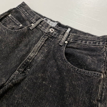 【中古品】【メンズ】 Levi’s リーバイス SILVER TAB BAGGY DENIM PANTS PC9-39290-0012 シルバータブ バギー デニムパンツ ボトムス ジーンズ ボタン裏刻印4102 156-260803-ss-09-tei サイズ：32 カラー：ブラック 万代Net店