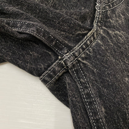 【中古品】【メンズ】 Levi’s リーバイス SILVER TAB BAGGY DENIM PANTS PC9-39290-0012 シルバータブ バギー デニムパンツ ボトムス ジーンズ ボタン裏刻印4102 156-260803-ss-09-tei サイズ：32 カラー：ブラック 万代Net店
