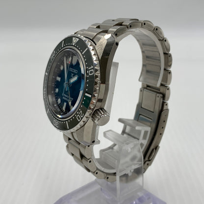 【中古品】【メンズ】 SEIKO セイコー PROSPEX DIVER SCUBA 6R54-00D0 プロスペックス ダイバーズ スキューバ 腕時計 1968 ヘリテージ GMT 自動巻 196-260801-ko-08-tei カラー：グリーン/シルバー 万代Net店