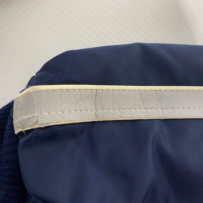 【中古品】【メンズ】 HOPE MFG ホープ マニュファクチャリング EMAR ZIP MA-1 MADE IN USA エマール ジップ アウター ジャケット アメリカ製 145-260803-ss-06-tei サイズ：XL/※袖テープ使用感あり カラー：ネイビー 万代Net店