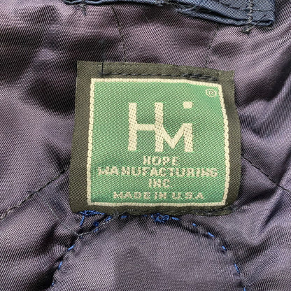 【中古品】【メンズ】 HOPE MFG ホープ マニュファクチャリング EMAR ZIP MA-1 MADE IN USA エマール ジップ アウター ジャケット アメリカ製 145-260803-ss-06-tei サイズ：XL/※袖テープ使用感あり カラー：ネイビー 万代Net店