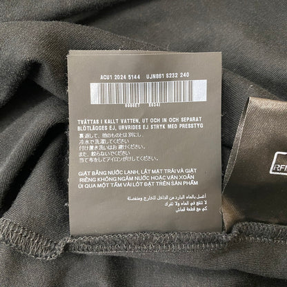 【中古品】【メンズ】 PRADA プラダ TRIANGLE LOGO S/S TEE UJN861 S232 トライアングルロゴ ショートスリーブ Tシャツ 半袖トップス 141-260803-ss-03-tei サイズ：S カラー：ブラック 万代Net店
