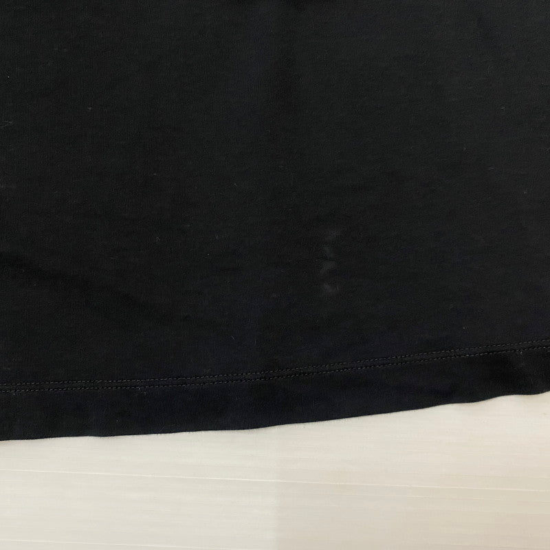 【中古品】【メンズ】 PRADA プラダ TRIANGLE LOGO S/S TEE UJN861 S232 トライアングルロゴ ショートスリーブ Tシャツ 半袖トップス 141-260803-ss-03-tei サイズ：S カラー：ブラック 万代Net店