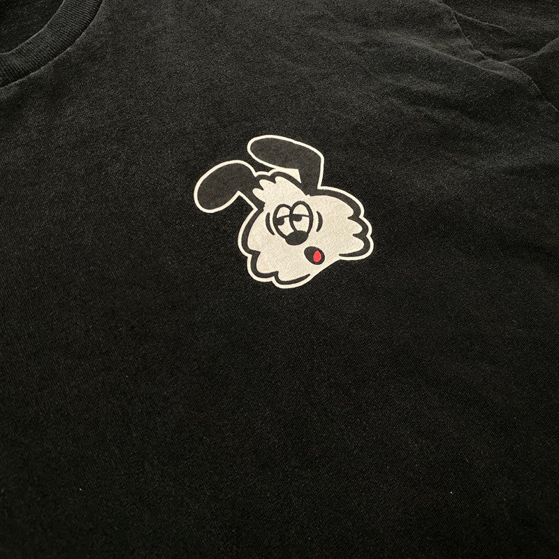 【現状渡し品】【メンズ】 HUMAN MADE ヒューマンメイド × VERDY ヴェルディ 別注コラボ VICK L/S T-SHIRT ヴィック ロングスリーブTシャツ 長袖トップス 142-260803-ss-04-tei サイズ：XL カラー：ブラック 万代Net店