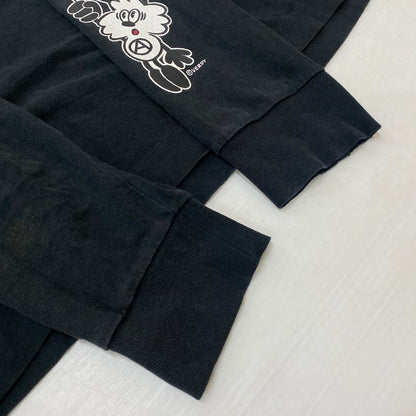 【現状渡し品】【メンズ】 HUMAN MADE ヒューマンメイド × VERDY ヴェルディ 別注コラボ VICK L/S T-SHIRT ヴィック ロングスリーブTシャツ 長袖トップス 142-260803-ss-04-tei サイズ：XL カラー：ブラック 万代Net店