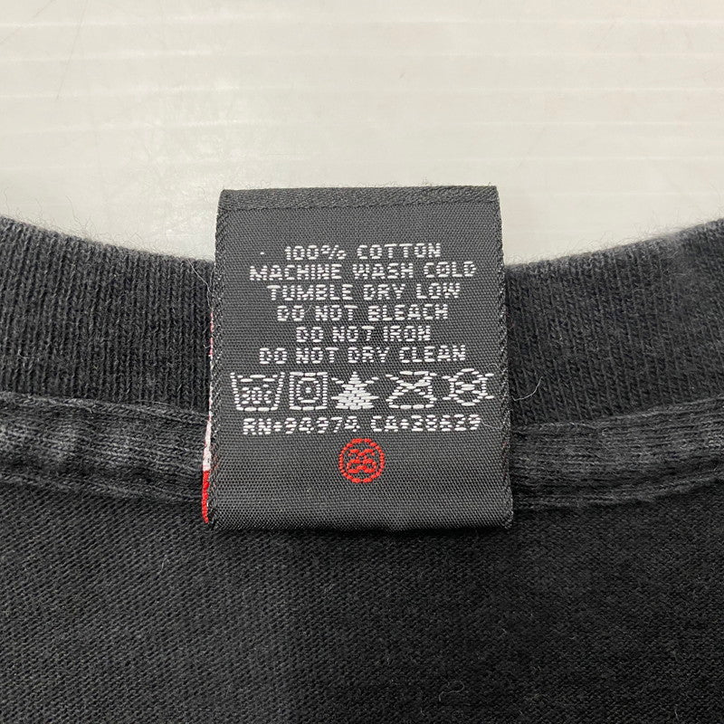 【中古品】【メンズ】 STUSSY ステューシー PHOTO WORLD TOUR S/S TEE フォトワールドツアー ショートスリーブTシャツ 半袖トップス 142-260803-ss-02-tei サイズ：L カラー：ブラック 万代Net店