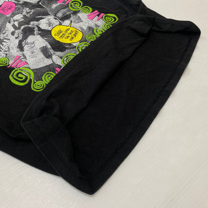 【中古品】【メンズ】 STUSSY ステューシー PHOTO WORLD TOUR S/S TEE フォトワールドツアー ショートスリーブTシャツ 半袖トップス 142-260803-ss-02-tei サイズ：L カラー：ブラック 万代Net店