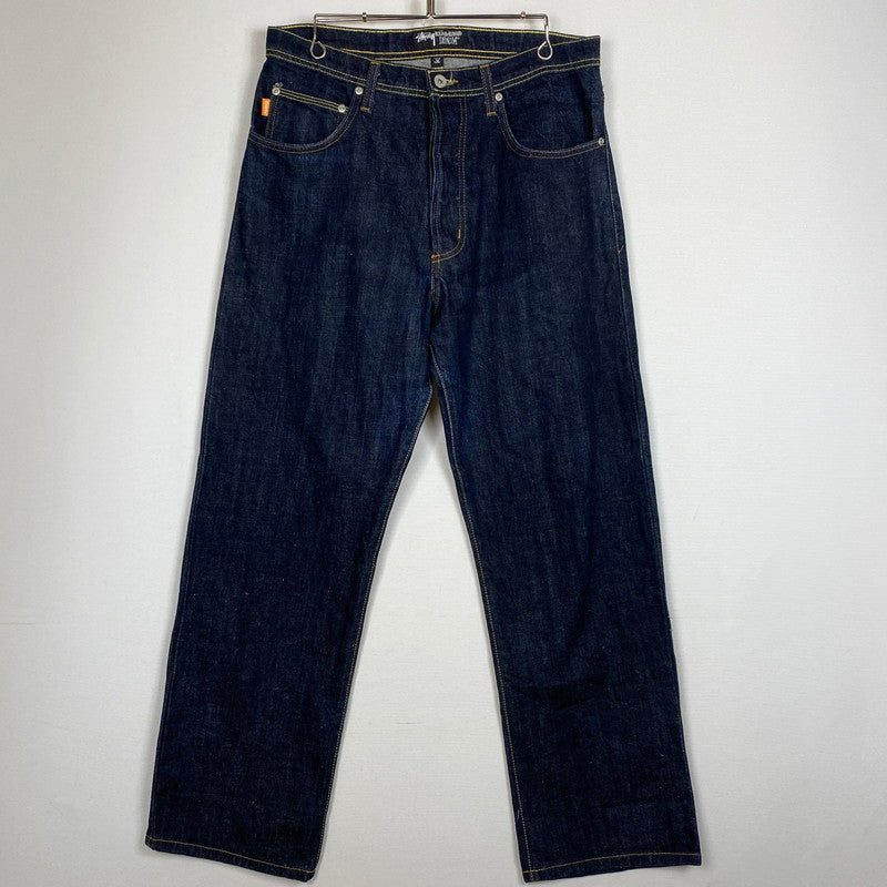 【中古品】【メンズ】 STUSSY ステューシー ROUGH RUGGED DENIM PANTS ラフ ラギッド デニムパンツ ボトムス ジーンズ 142-260803-ss-08-tei サイズ：32 カラー：インディゴ 万代Net店