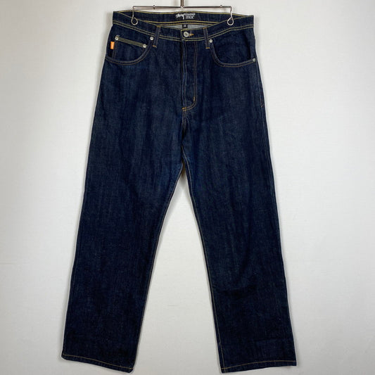 【中古品】【メンズ】 STUSSY ステューシー ROUGH RUGGED DENIM PANTS ラフ ラギッド デニムパンツ ボトムス ジーンズ 142-260803-ss-08-tei サイズ：32 カラー：インディゴ 万代Net店