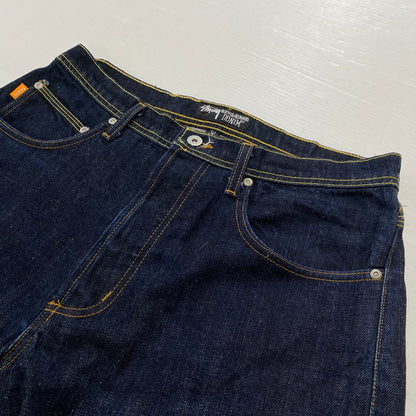 【中古品】【メンズ】 STUSSY ステューシー ROUGH RUGGED DENIM PANTS ラフ ラギッド デニムパンツ ボトムス ジーンズ 142-260803-ss-08-tei サイズ：32 カラー：インディゴ 万代Net店