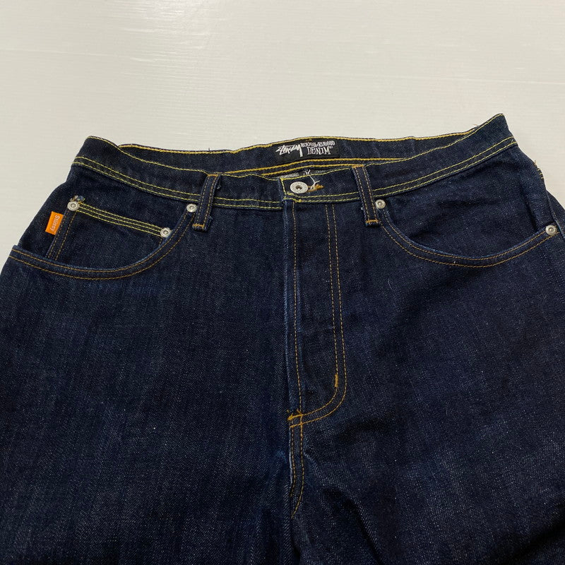 【中古品】【メンズ】 STUSSY ステューシー ROUGH RUGGED DENIM PANTS ラフ ラギッド デニムパンツ ボトムス ジーンズ 142-260803-ss-08-tei サイズ：32 カラー：インディゴ 万代Net店