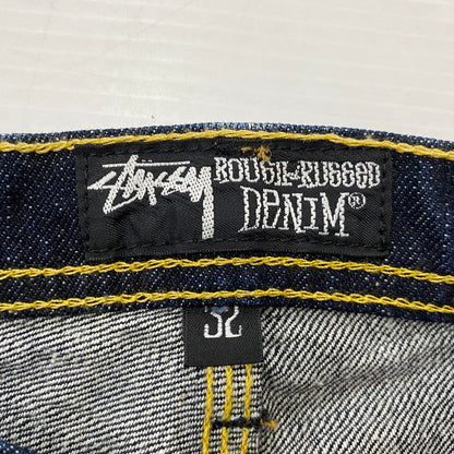 【中古品】【メンズ】 STUSSY ステューシー ROUGH RUGGED DENIM PANTS ラフ ラギッド デニムパンツ ボトムス ジーンズ 142-260803-ss-08-tei サイズ：32 カラー：インディゴ 万代Net店