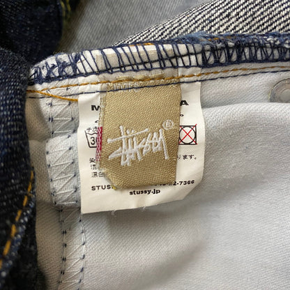 【中古品】【メンズ】 STUSSY ステューシー ROUGH RUGGED DENIM PANTS ラフ ラギッド デニムパンツ ボトムス ジーンズ 142-260803-ss-08-tei サイズ：32 カラー：インディゴ 万代Net店