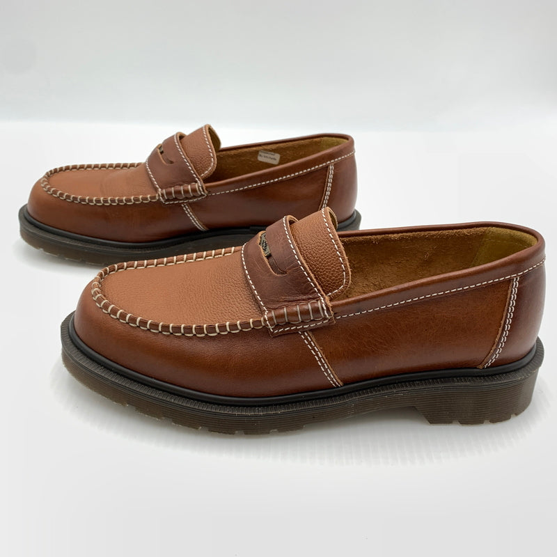 【中古品】【メンズ】 Dr. Martens ドクターマーチン MIE PENTON LOAFERS 41977200 ペントン ローファー 靴 アンバータン 164-260801-ko-15-tei サイズ：UK6 (25cm相当) カラー：ブラウン 万代Net店